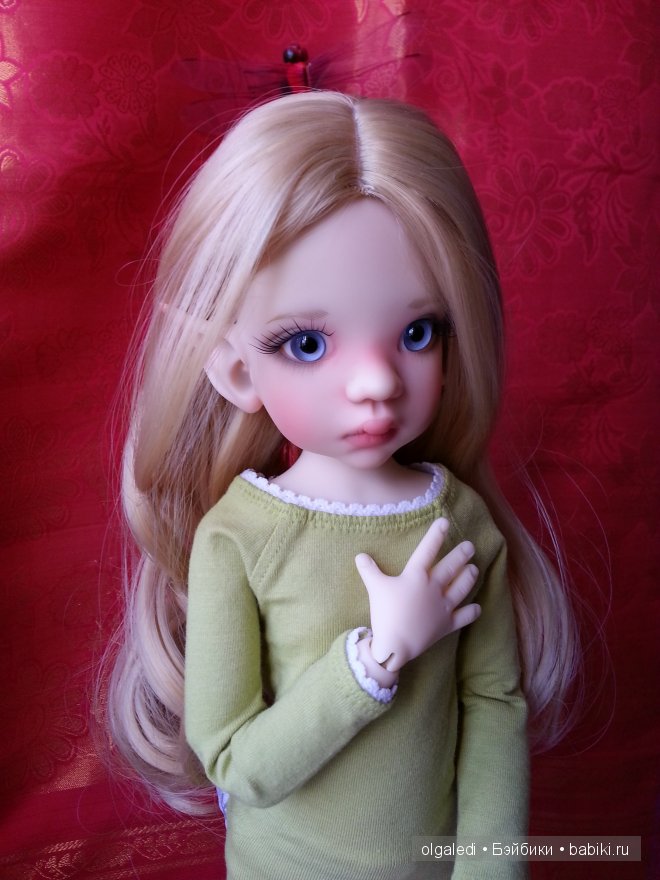 Наконец приехала и ко мне моя долгожданная куколка от Kaye Wiggs. Талисса. Эльф (фото 8)