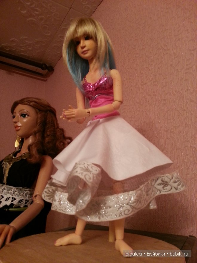 Шарнирная гибкая куколка | Бэйбики Шарнирная гибкая куколка — Авторские куклы ручной работы: текстильные