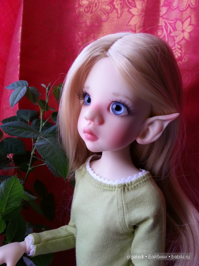 Наконец приехала и ко мне моя долгожданная куколка от Kaye Wiggs. Талисса. Эльф (фото 6)