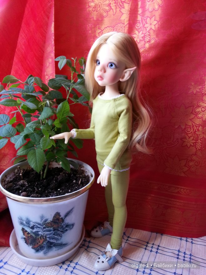 Наконец приехала и ко мне моя долгожданная куколка от Kaye Wiggs. Талисса. Эльф (фото 7)