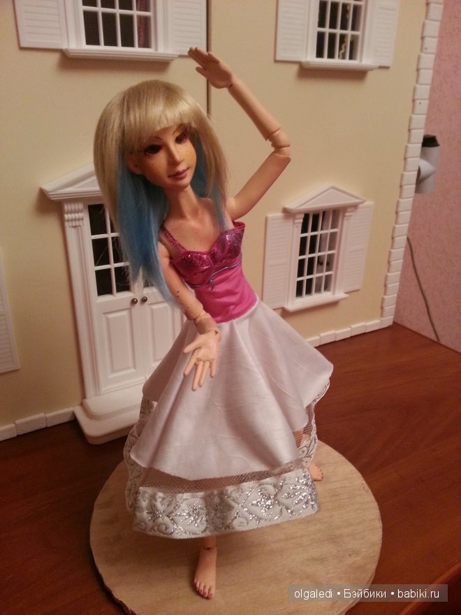 Шарнирная гибкая куколка | Бэйбики Шарнирная гибкая куколка — Авторские куклы ручной работы: текстильные