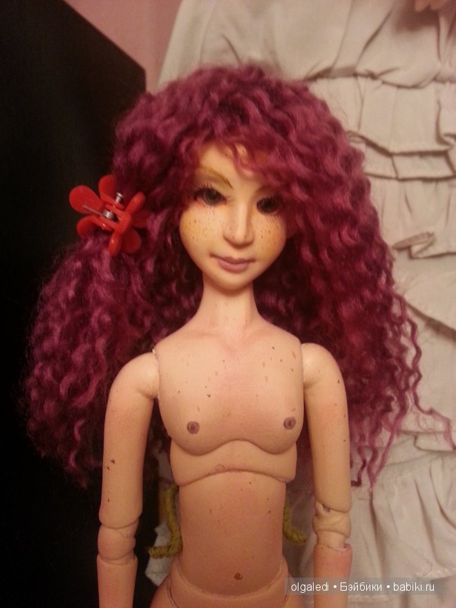 Шарнирная гибкая куколка | Бэйбики Шарнирная гибкая куколка — Авторские куклы ручной работы: текстильные (фото 5)