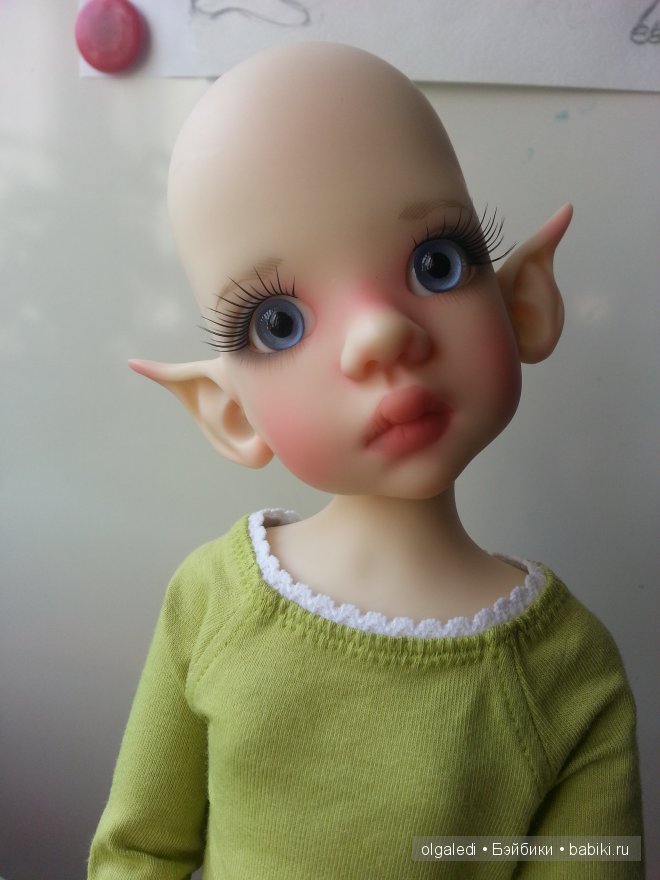 Наконец приехала и ко мне моя долгожданная куколка от Kaye Wiggs. Талисса. Эльф (фото 2)