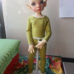 Наконец приехала и ко мне моя долгожданная куколка от Kaye Wiggs. Талисса. Эльф.