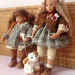 Две неразлучные сестрички - Лена и Джоанна от Susi Eimer