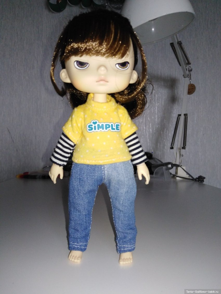 И снова джинсы — Одежда и обувь для кукол своими руками: фото (фото 4)