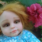 Рыжик Лёля. Авторская кукла Егоровой Елены