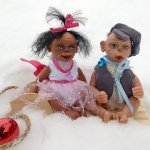 Максик и Маргоша. Авторские куклы Егоровой Елены