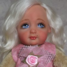 Элефанта Ксюшенька. Авторская кукла Егоровой Елены