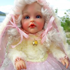 Моя зефиринка Полинка. Авторская кукла Егоровой Елены