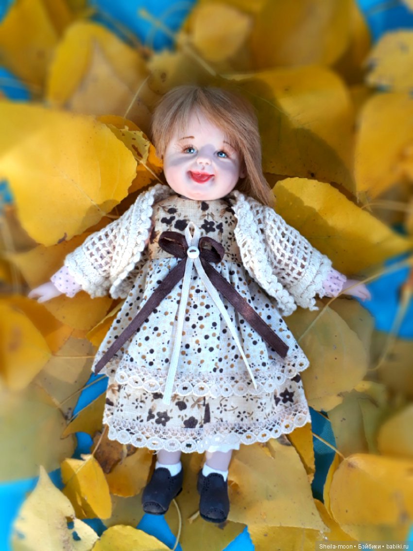 Осенняя зарисовка. Авторские куклы Егоровой Елены (фото 6)