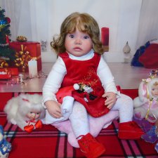 Кукла реборн из молда Ольги Ченской