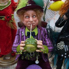 Сегодняшний праздник на выставке кукол в Москве-2