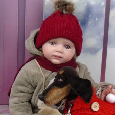 Филиция и щенок