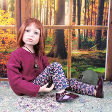 Девочка осень