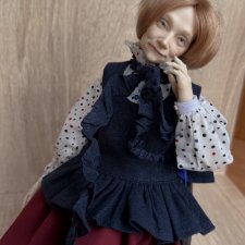 Комплект для бабушек в винтажном стиле