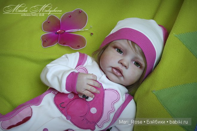 Малышка Кайли. Кукла реборн Маши Малышевой