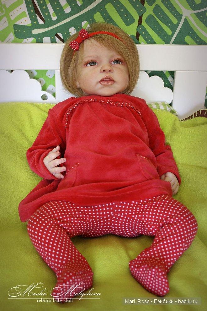 Малышка Кайли. Кукла реборн Маши Малышевой
