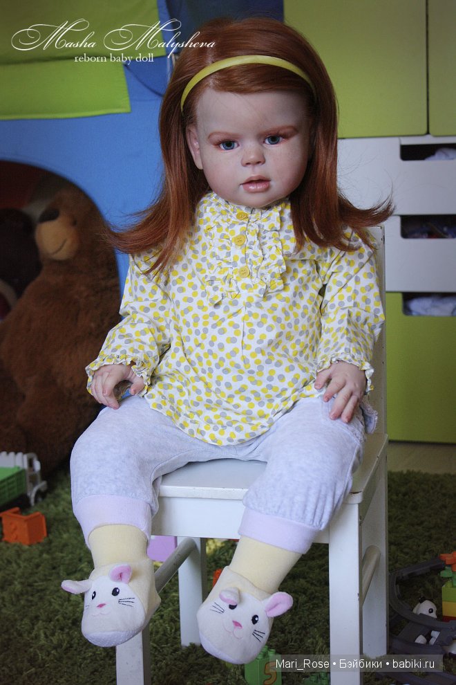 Малышка Пэггги. Кукла реборн Маши Малышевой