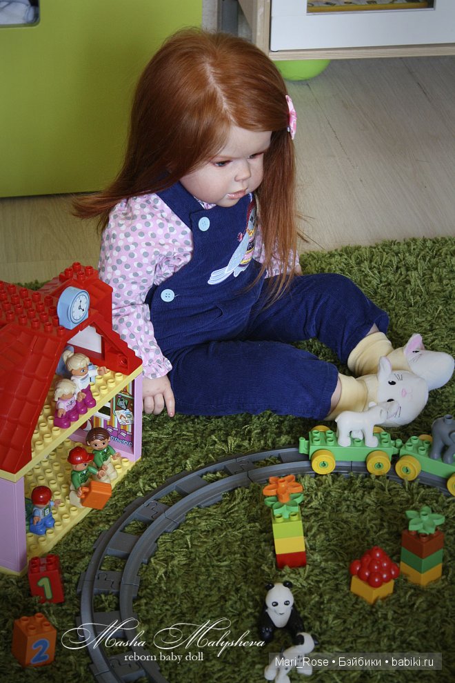 Малышка Пэггги. Кукла реборн Маши Малышевой