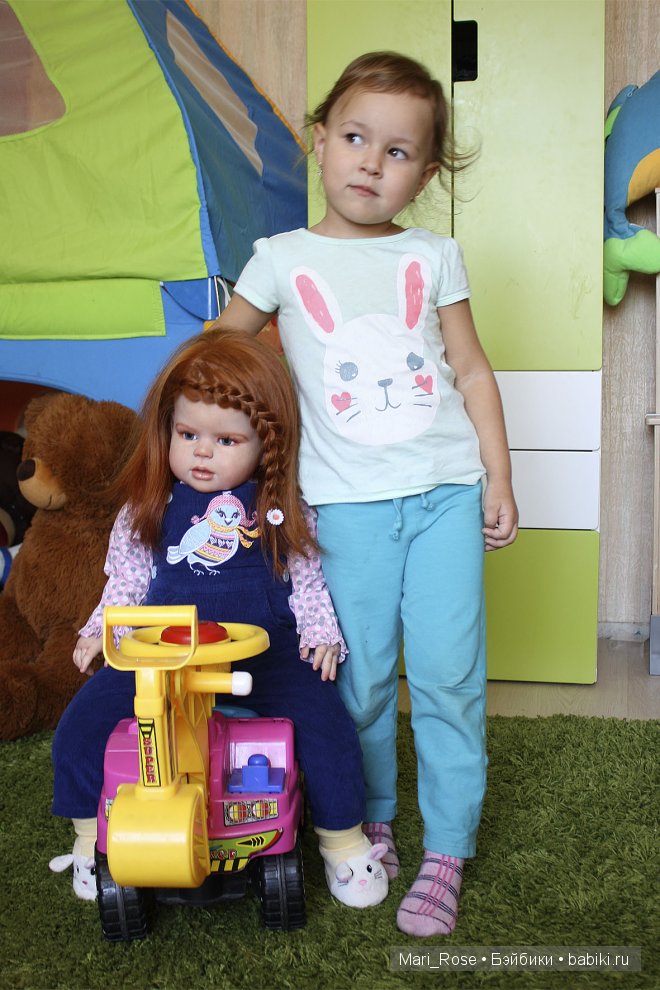 Малышка Пэггги. Кукла реборн Маши Малышевой