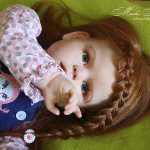 Малышка Пэггги. Кукла реборн Маши Малышевой