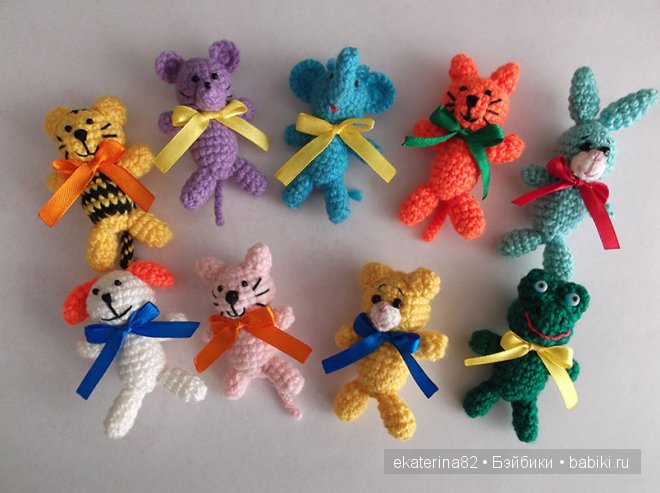 «Пасхальный сюрприз» (цыплята) и другие игрушки, вязанные крючком (фото 3)