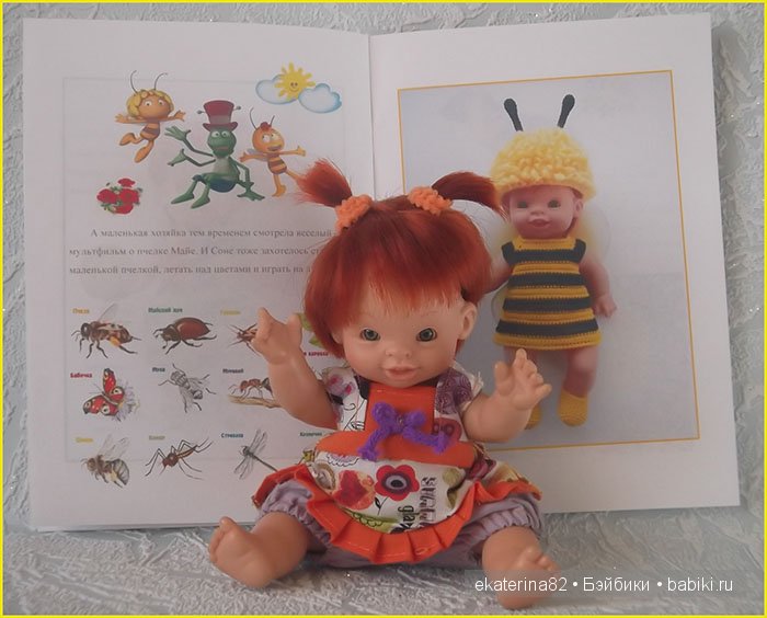 "Познание мира". Или мой большой творческо-дидактический проект для маленькой куколки (Павлинка, 21 см, Paola Reina)