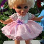 Наряд-трансформер "Розовая симфония" - зефирное платье для Galoob baby Face!