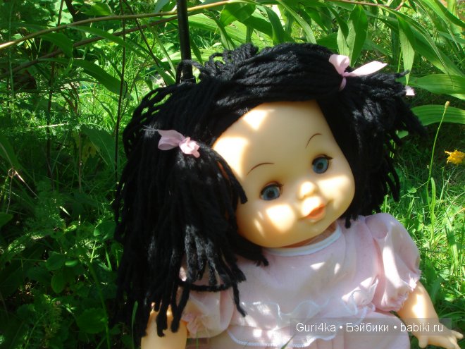 Как я мастерила паричок кукле детства (фото 5)