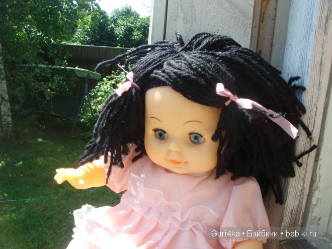 Как я мастерила паричок кукле детства (фото 4)