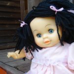 Как я мастерила паричок кукле детства