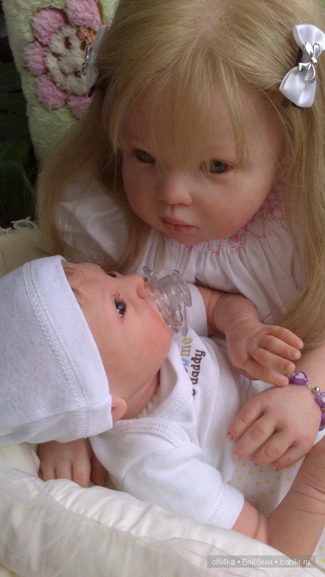 Первое знакомство! Кукла реборн Ростя приехал домой (фото 6)