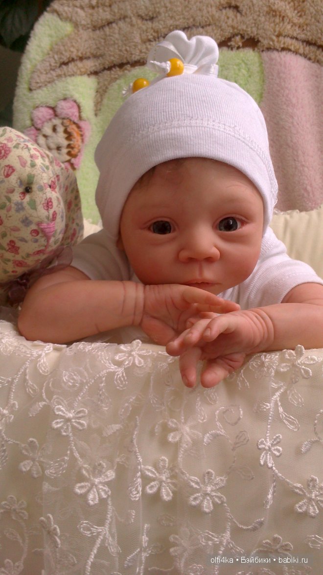 Первое знакомство! Кукла реборн Ростя приехал домой (фото 2)