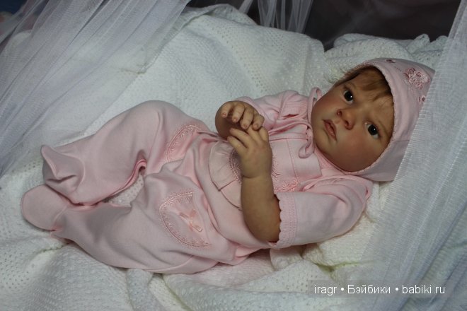 Силикон-виниловый лимитированный молд Sabrina by Reva Schick №236/300. Аришка.