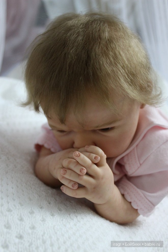 Силикон-виниловый лимитированный молд Sabrina by Reva Schick №236/300. Аришка.