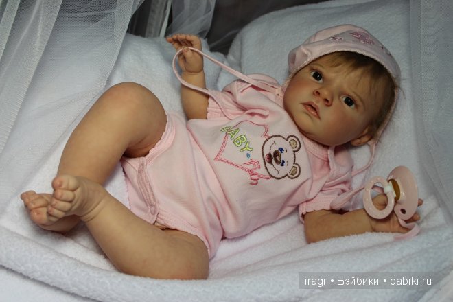 Силикон-виниловый лимитированный молд Sabrina by Reva Schick №236/300. Аришка.