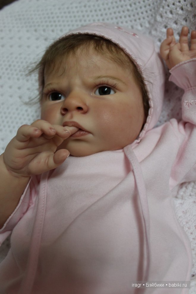 Силикон-виниловый лимитированный молд Sabrina by Reva Schick №236/300. Аришка.