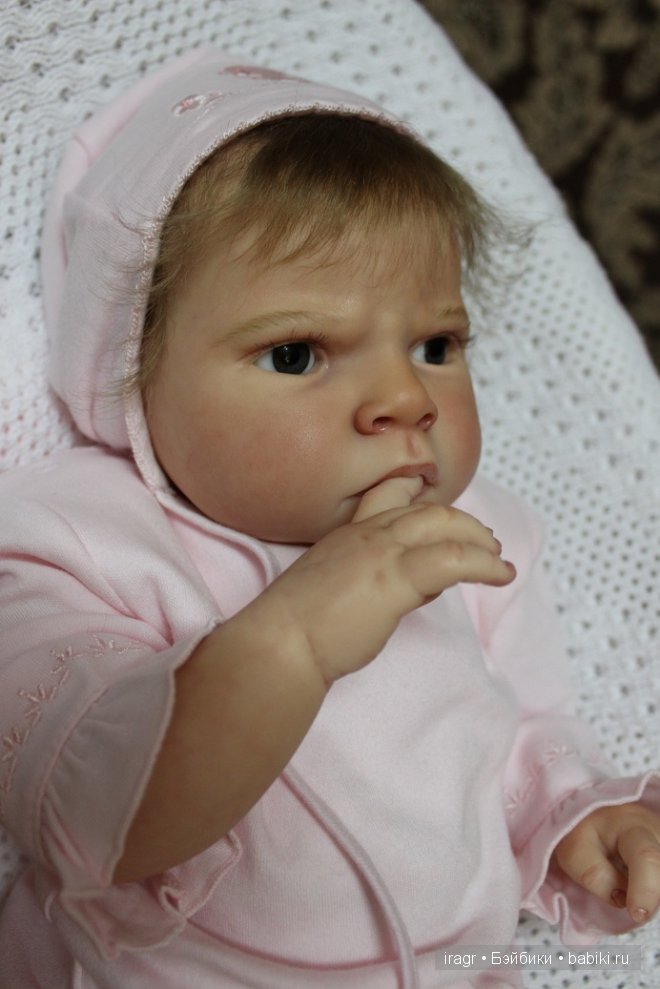 Силикон-виниловый лимитированный молд Sabrina by Reva Schick №236/300. Аришка.