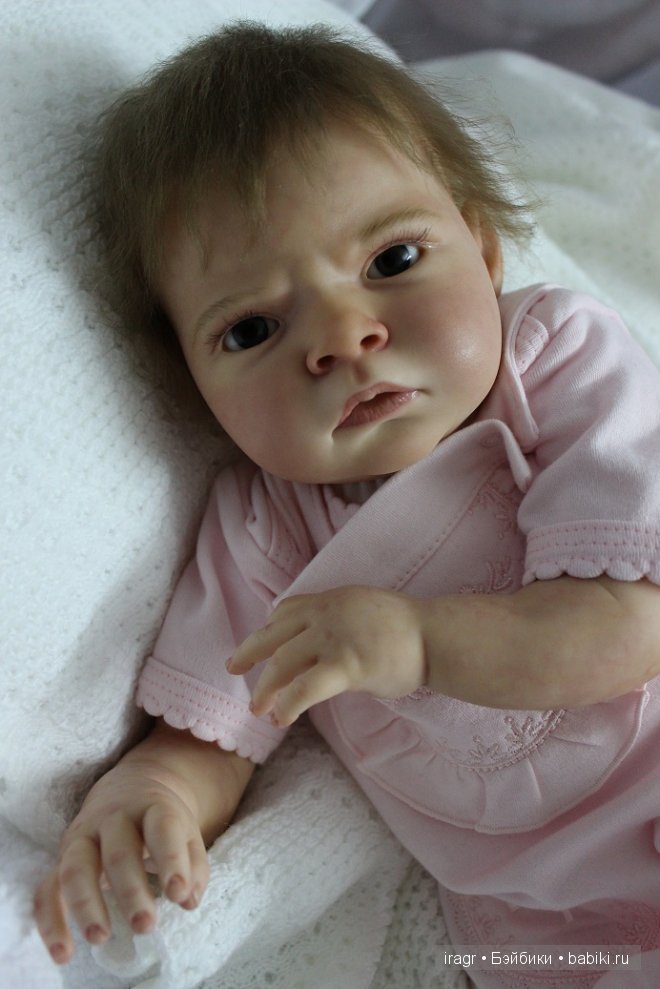 Силикон-виниловый лимитированный молд Sabrina by Reva Schick №236/300. Аришка.