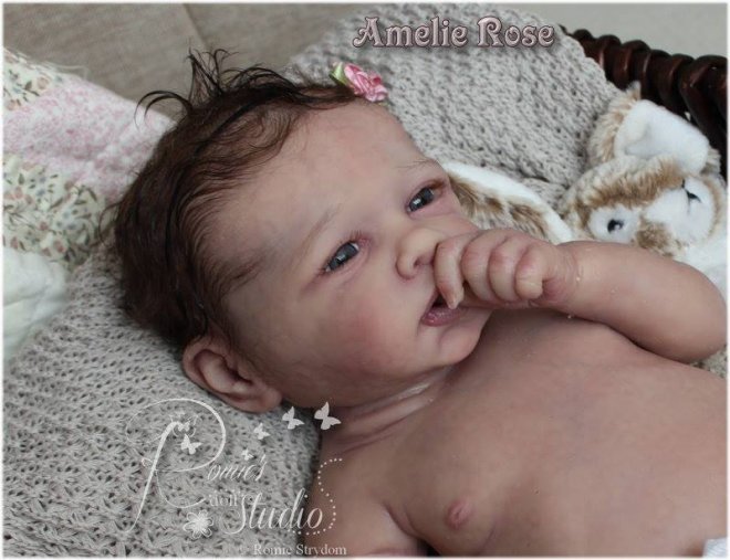 Amelie Rose Silicone baby by Romie Strydom, силиконовая кукла от Роми Стридом Amelie Rose Silicone baby by Romie Strydom, силиконовая кукла от Роми Стридом