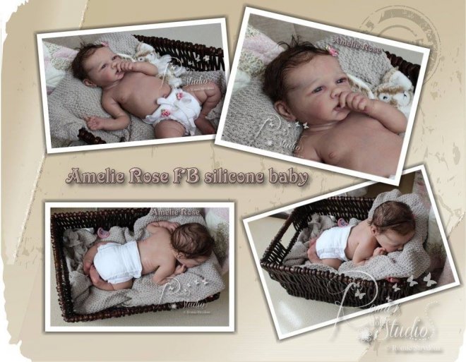 Amelie Rose Silicone baby by Romie Strydom, силиконовая кукла от Роми Стридом Amelie Rose Silicone baby by Romie Strydom, силиконовая кукла от Роми Стридом