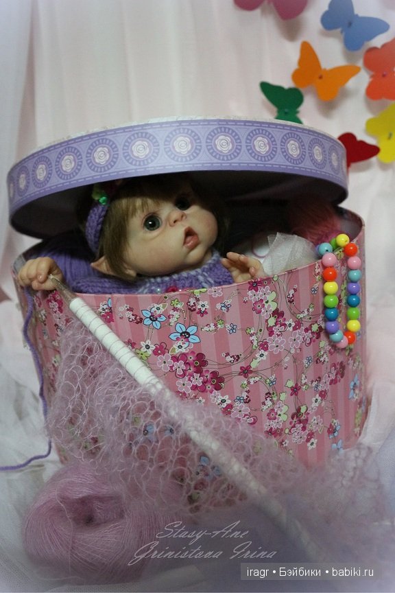 На календаре осень... а в душе бабочки. Эльфеечка Stasy-Ane. Кукла реборн Гринистовой Ирины