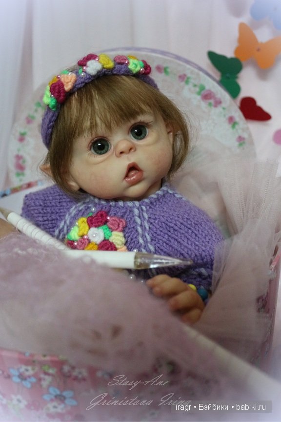 На календаре осень... а в душе бабочки. Эльфеечка Stasy-Ane. Кукла реборн Гринистовой Ирины