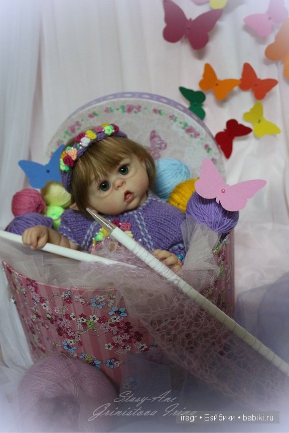 На календаре осень... а в душе бабочки. Эльфеечка Stasy-Ane. Кукла реборн Гринистовой Ирины