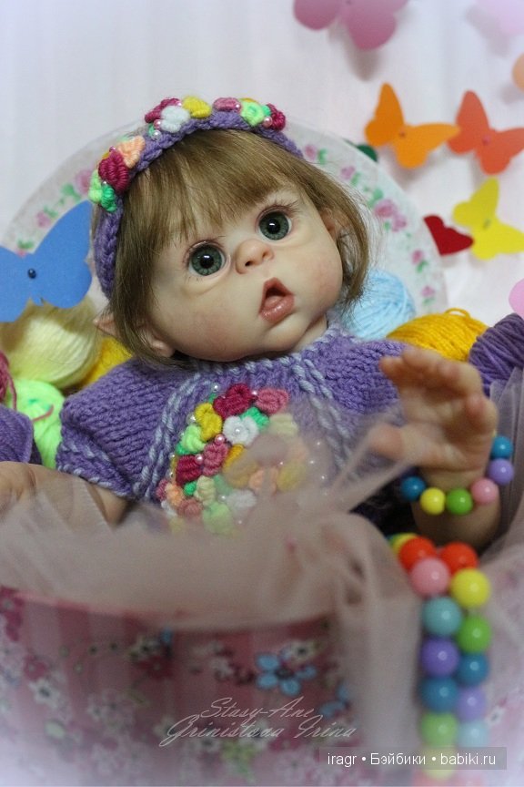 На календаре осень... а в душе бабочки. Эльфеечка Stasy-Ane. Кукла реборн Гринистовой Ирины