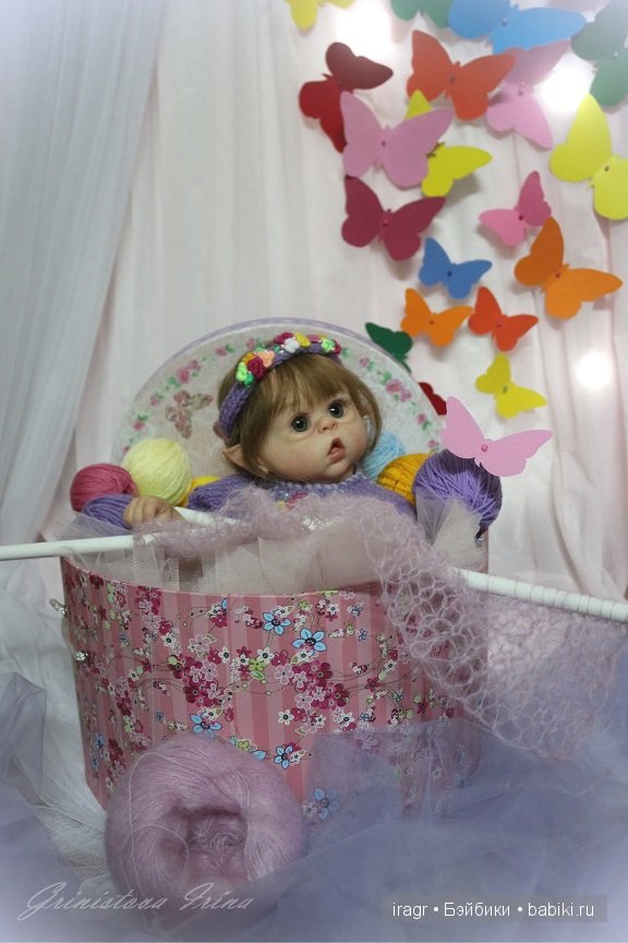На календаре осень... а в душе бабочки. Эльфеечка Stasy-Ane. Кукла реборн Гринистовой Ирины