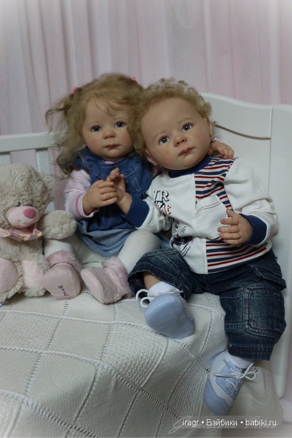 Марли-сладкая парочка! Куклы реборн Гринистовой Ирины (фото 3)