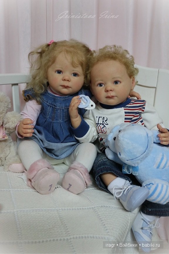 Марли-сладкая парочка! Куклы реборн Гринистовой Ирины (фото 4)
