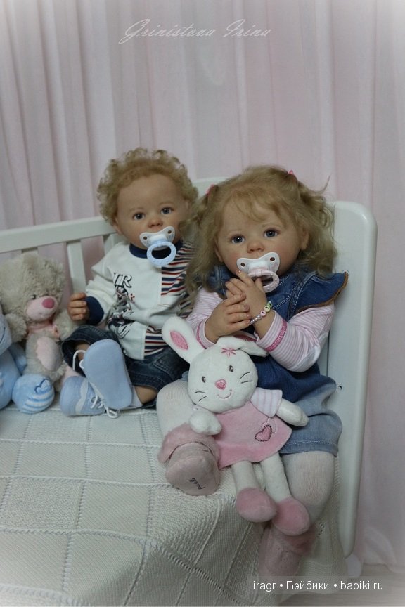 Марли-сладкая парочка! Куклы реборн Гринистовой Ирины (фото 2)